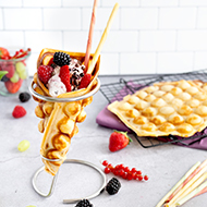 EDNA ‘Bubble waffle’ baking mix, 2 x 3 kg