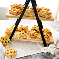 Mini puff pastry mix box spicy, 3 different sorts