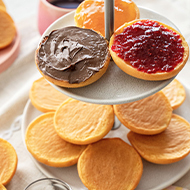 Soft mini sponge cookie