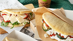 Folding sandwich