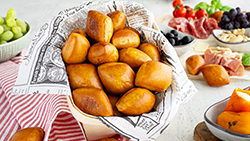 Pretzel Pearls, fully baked