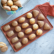 Professional baking tray, silicone, 60.0 x 40.0 cm