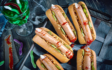 Halloween Hot Dog