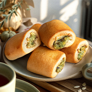 Morning-Bites Pumpkin, fully baked