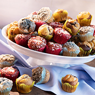 Mini Muffin Selection, 3 different sorts