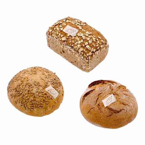 Organic Bread Assortment, 3 different sorts