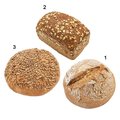 Organic Bread Assortment, 3 different sorts