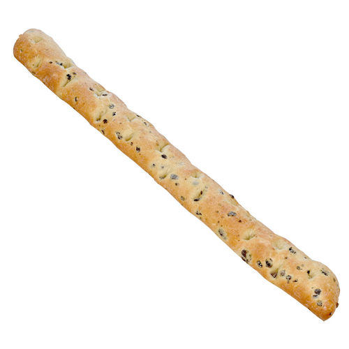 Baguette with olives