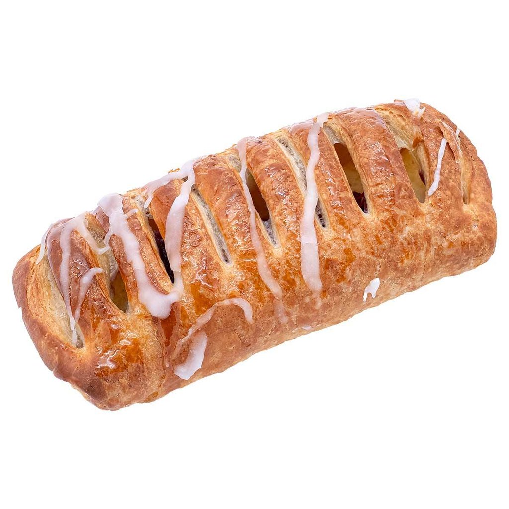 Danish Pastry with cheery and pudding