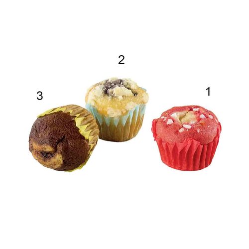Mini Muffin Selection, 3 different sorts