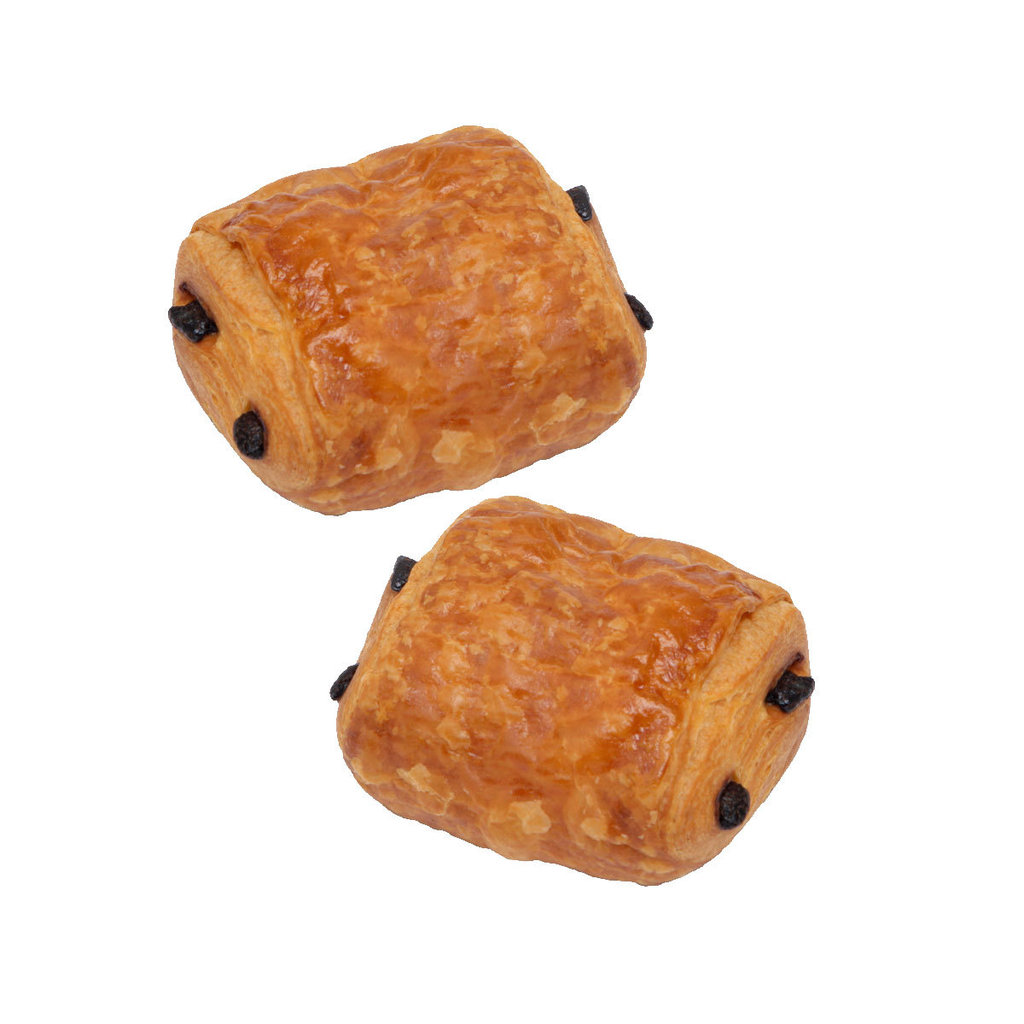 Mini chocolate roll, bake-up