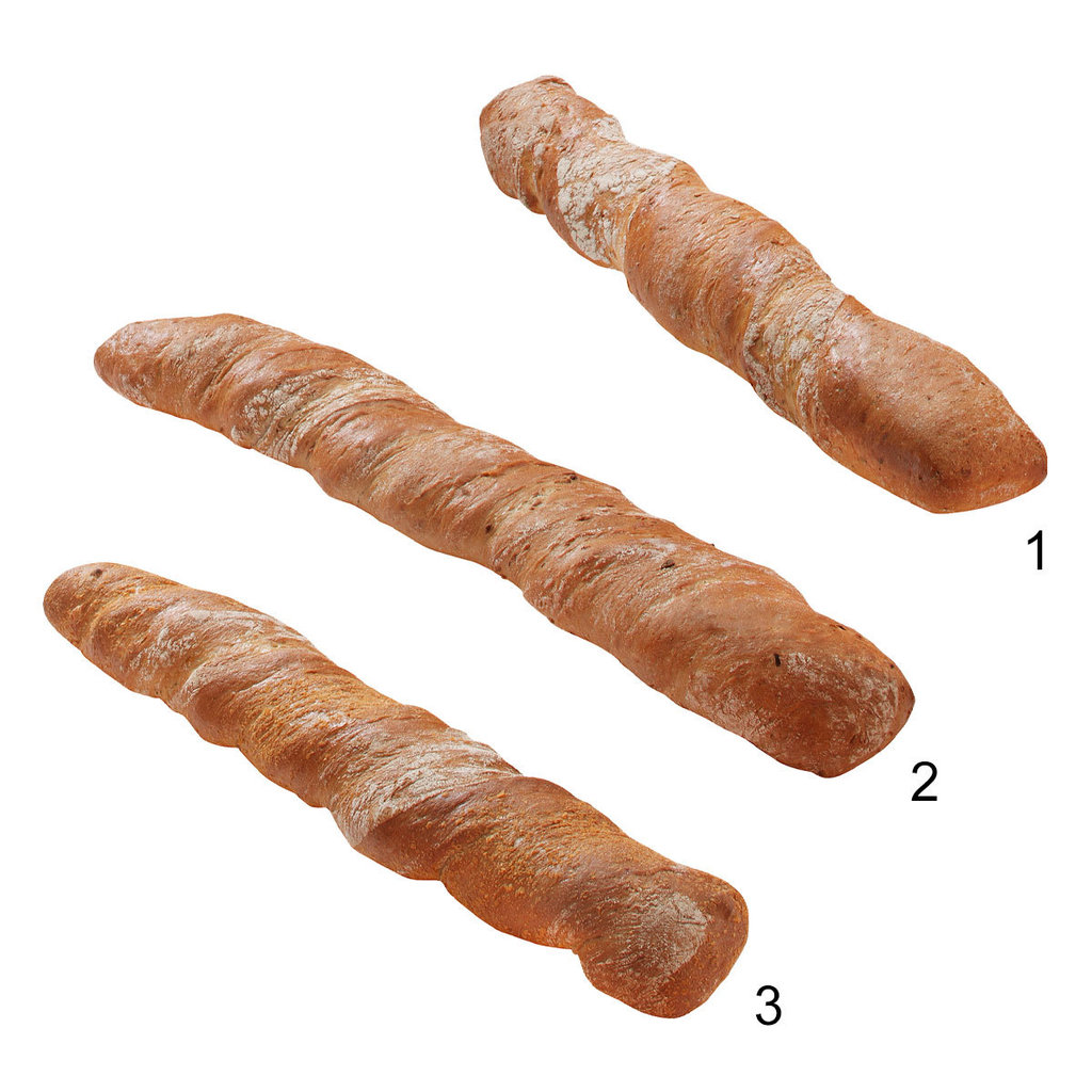 Special Twisted Bread Selection, 3 different sorts