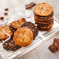 Triple-Chocolate Cookies, ready to bake