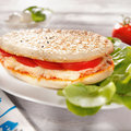 Tomato and Mozzarella Cheese roll