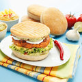 Rustical Hamburger Bun - 1
