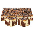Marble Tray Cake, pre-cut