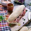 Grilled Panini, sliced, ready baked - 1
