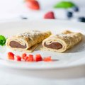 Pancakes with nougat filling - 2