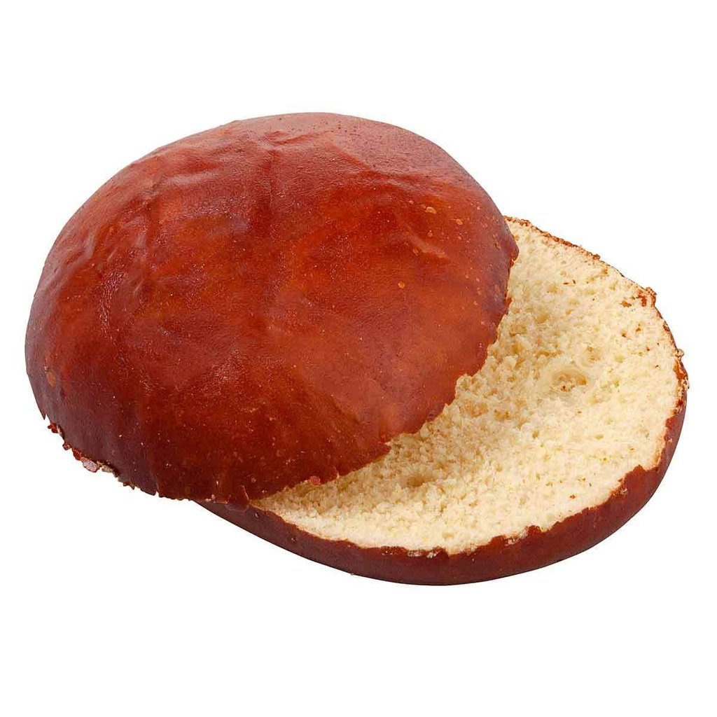 Brioche Pretzel Burger, 4 inch