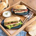 Wheat roll with sandwich cut - 2