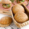 Rye Burger Bun, pre-cut, fully baked - 3