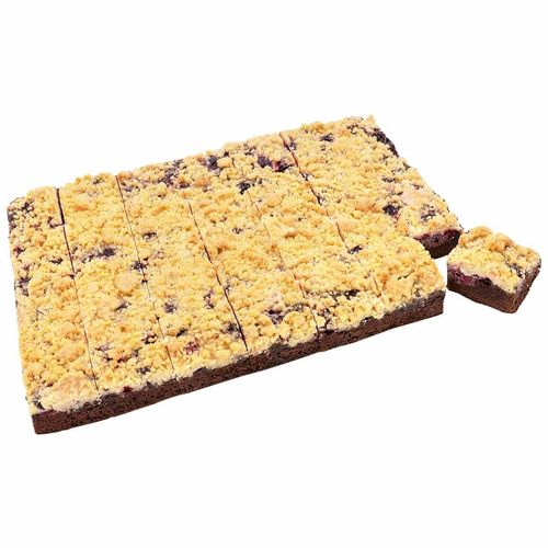 Cherry and cocoa slice