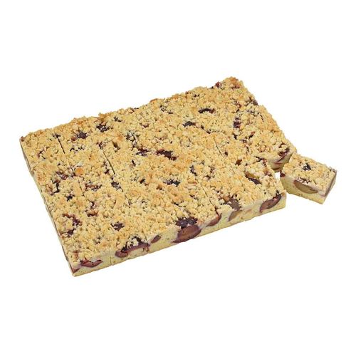 Plum crumble cake