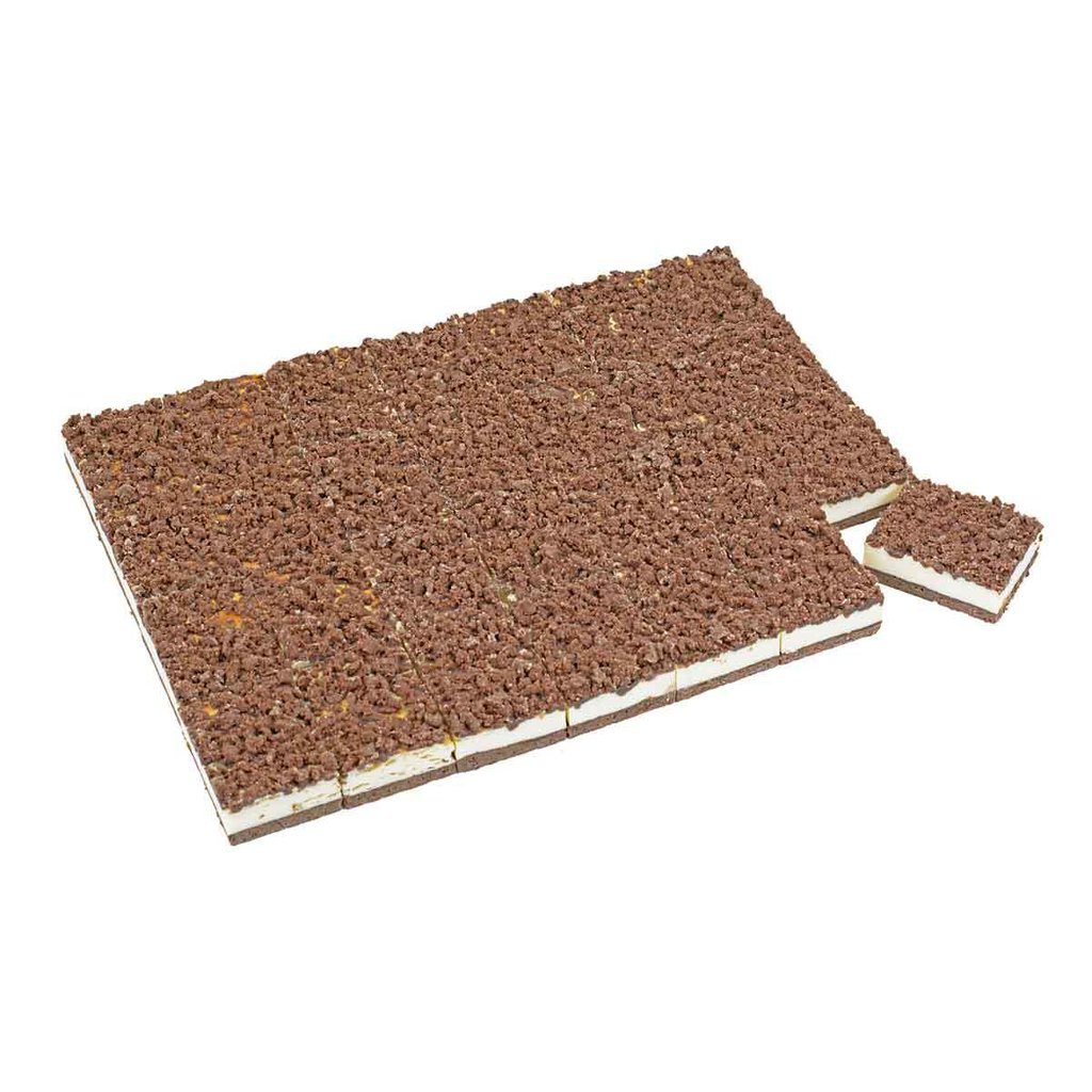 Quark-cheesecake with chocolate crumb crust