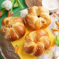Butter-Yeast Dough-Crown, ready baked