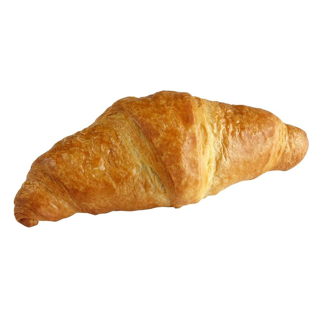 Croissant filled with chocolate cream