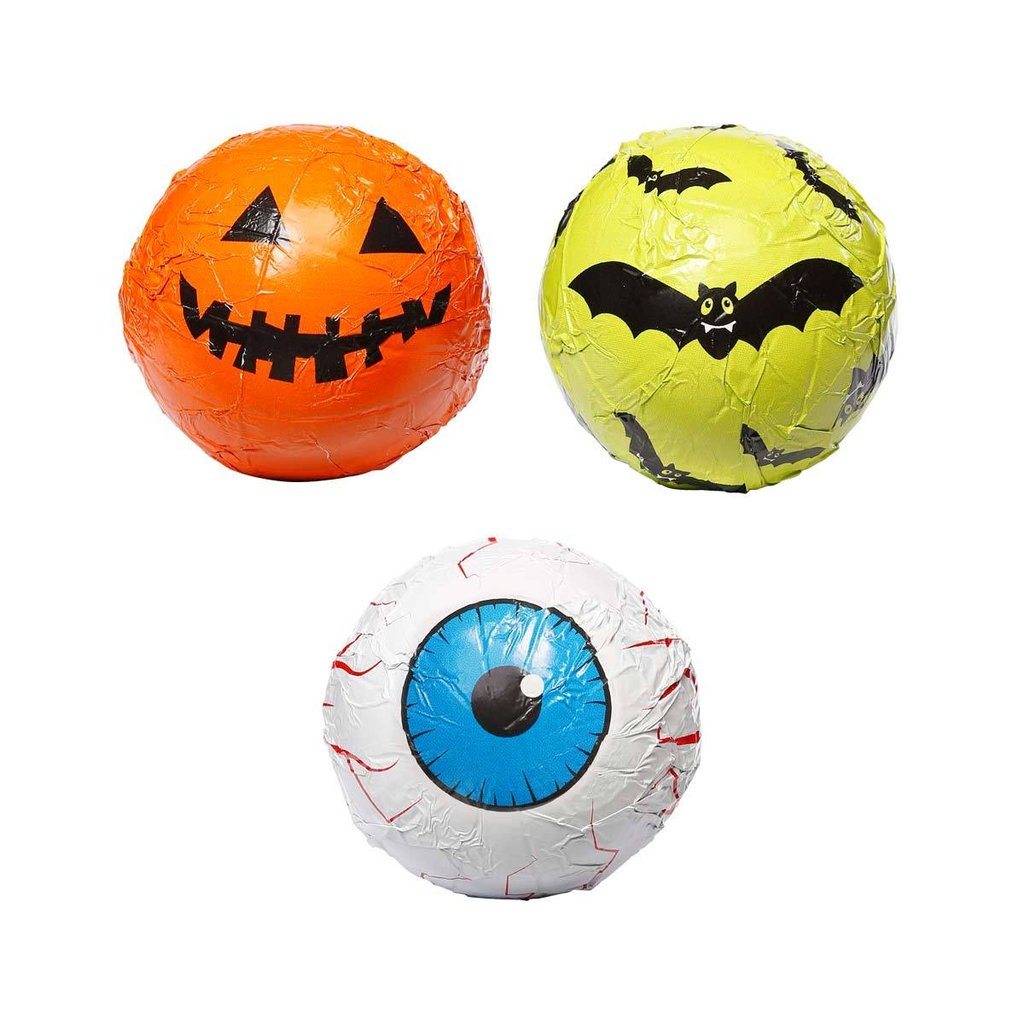 Halloween chocolate baubles