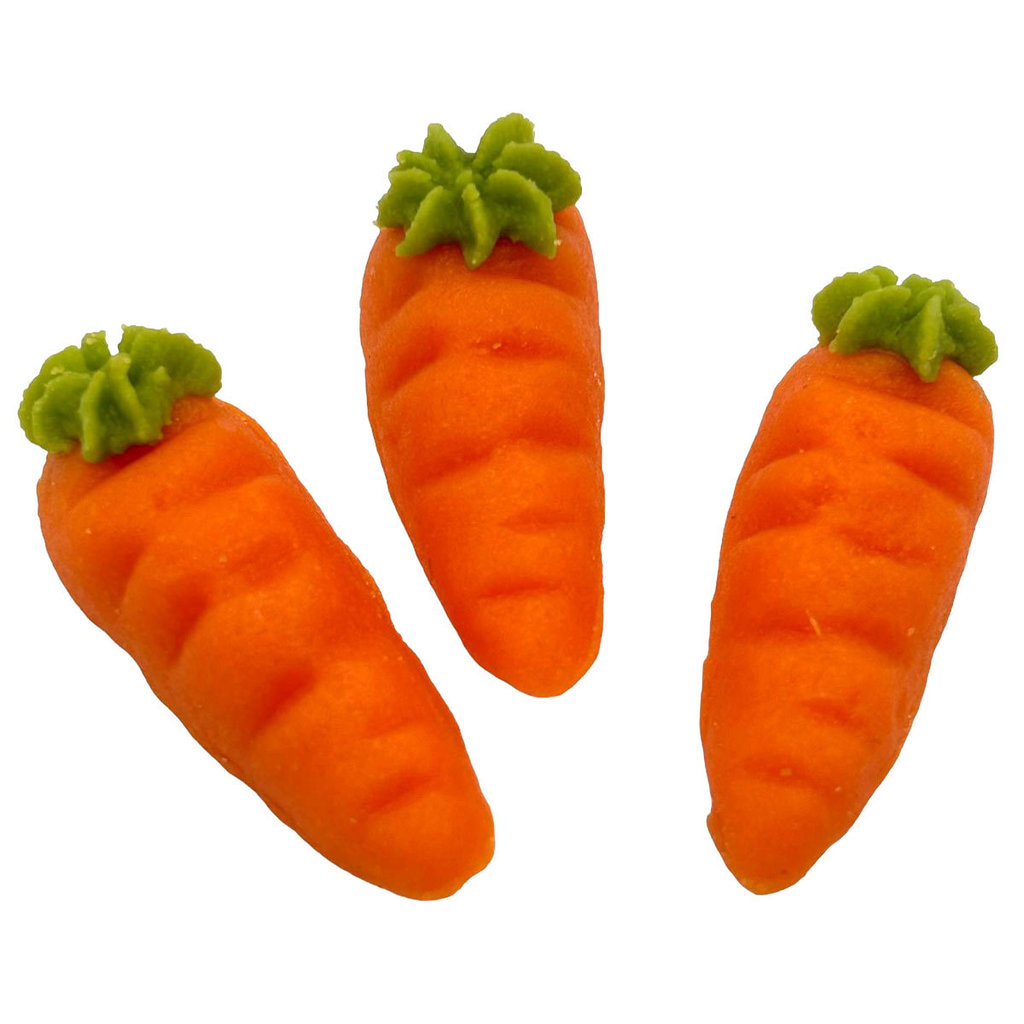 Marzipan carrots