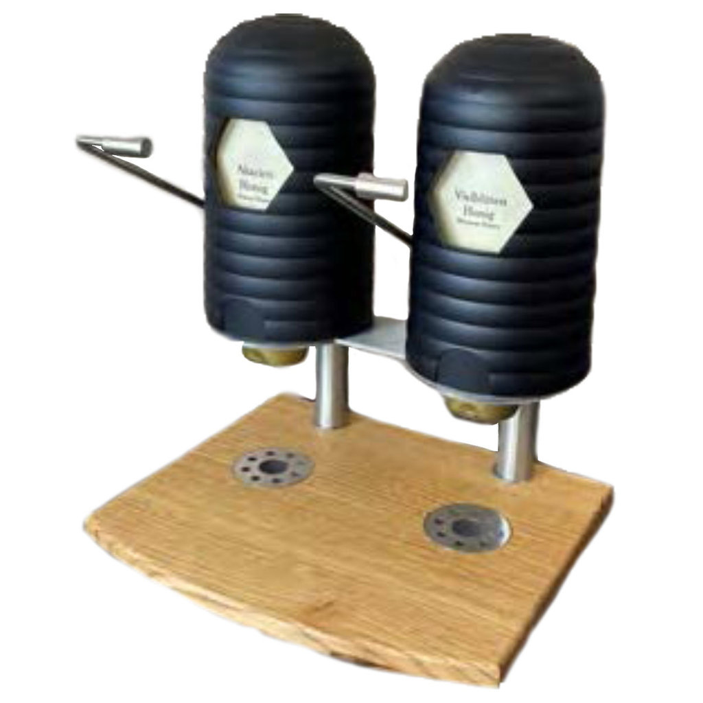 "HoneyMat" dispenser, 2 taps, black