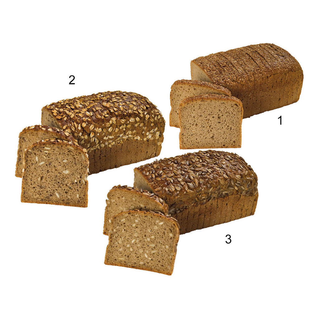 Bread Selection, sliced, 3 different sorts