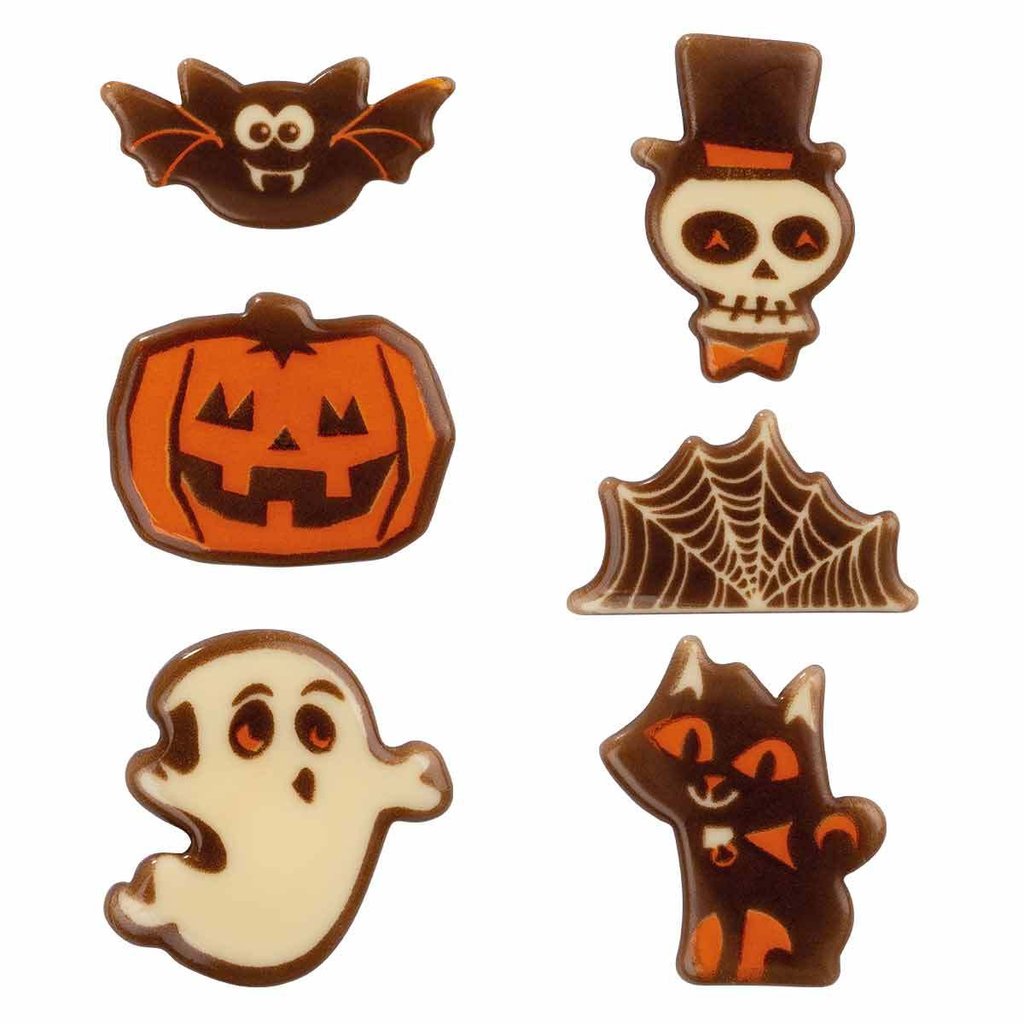 Chocolate toppers "Halloween"