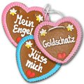 Gingerbread hearts 'Sweet mix', 14 x 12 cm