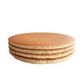 Sponge bases light, round
