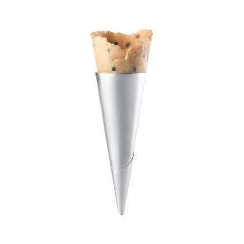 'Silver Line' Mini Waffle Cones, sesame