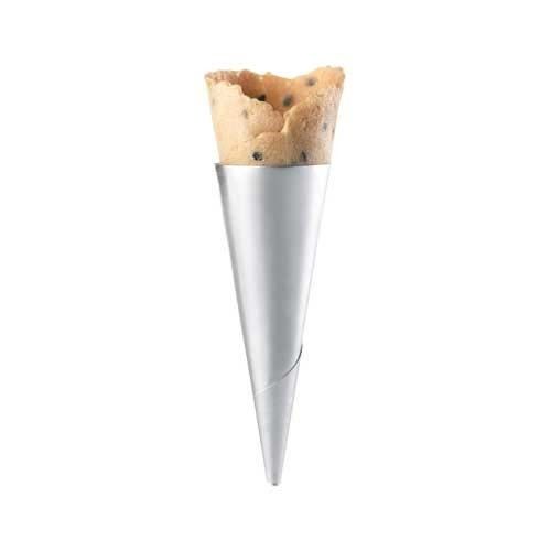 'Silver Line' Mini Waffle Cones, sesame