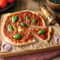 Pizza sourdough base proofed for 30 hours - 1
