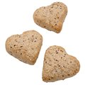 Heart-Shaped Multigrain Roll, fully baked