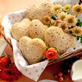 Heart-Shaped Multigrain Roll, fully baked - 4