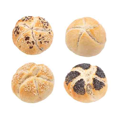 Mini Kaiser Roll Selection, 4 sorts