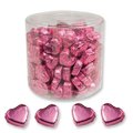 Small chocolate hearts, pink
