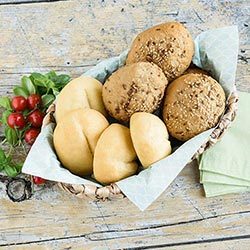 Mixed box ‘Organic bread rolls’, gluten-free