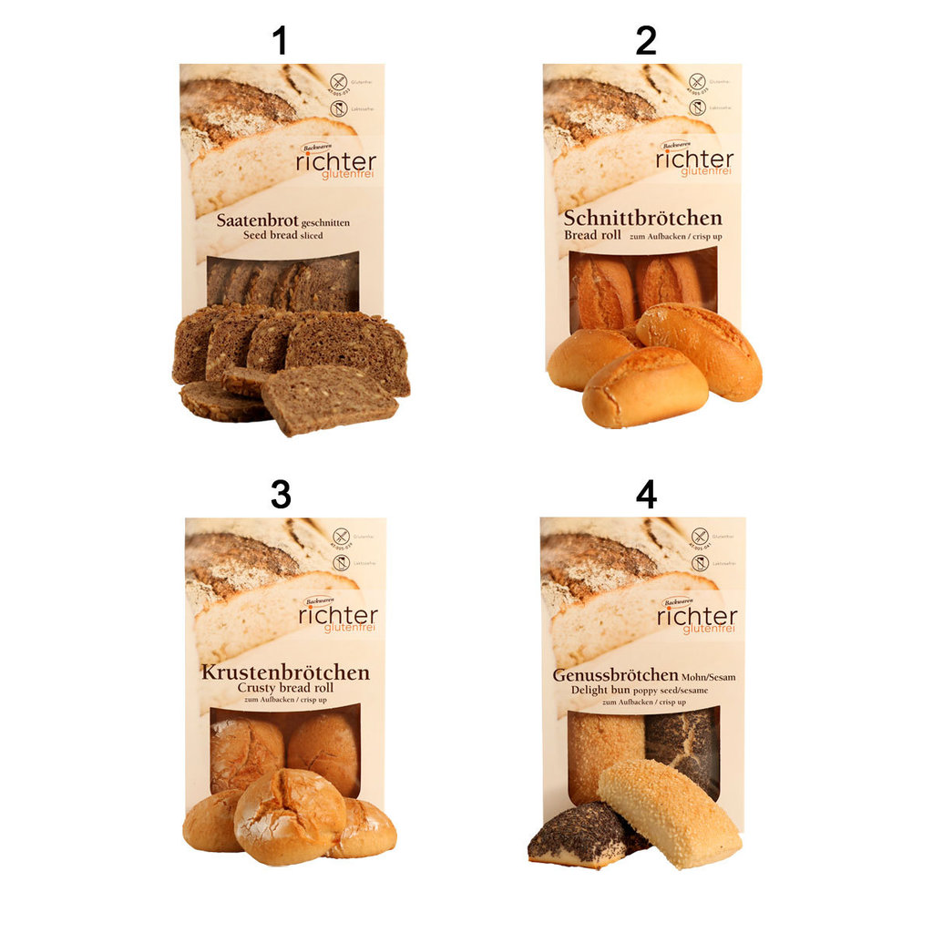 Mixed box ‘Breakfast mix’, gluten-free