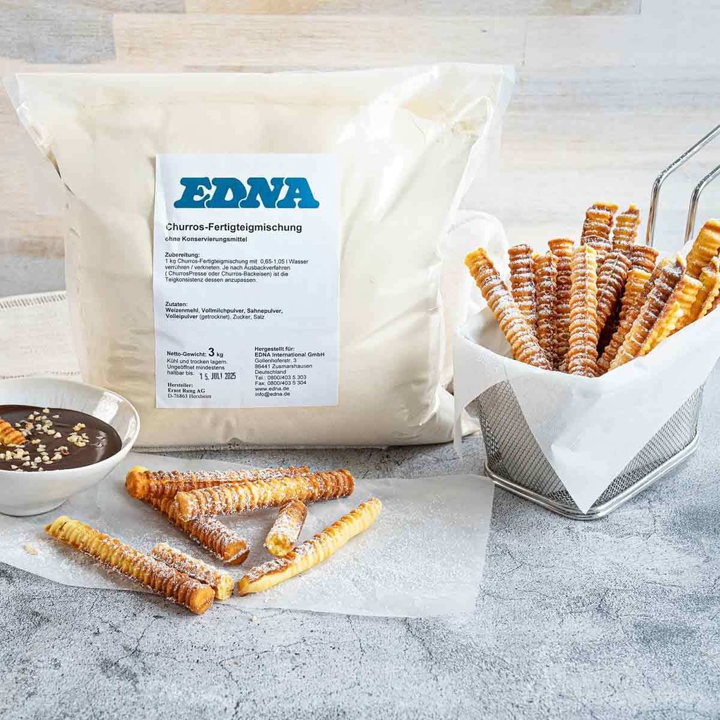 EDNA Baking Mix "Churros", 2 x 3 kg